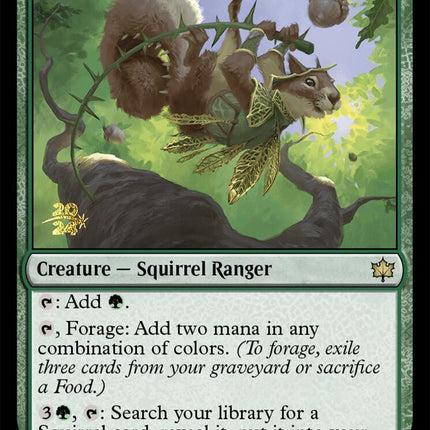 Thornvault Forager [Bloomburrow Prerelease Promos]