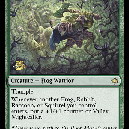 Valley Mightcaller [Bloomburrow Prerelease Promos]