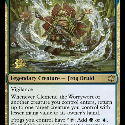 Clement, the Worrywort [Bloomburrow Prerelease Promos]