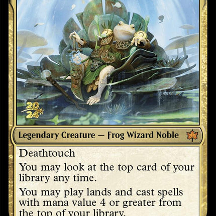 Glarb, Calamity's Augur [Bloomburrow Prerelease Promos]