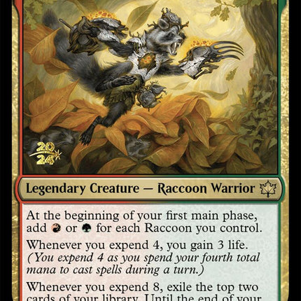 Muerra, Trash Tactician [Bloomburrow Prerelease Promos]