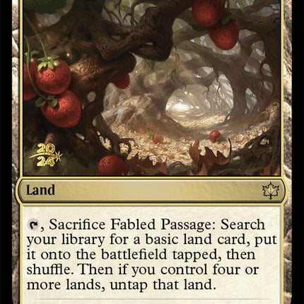 Fabled Passage [Bloomburrow Prerelease Promos]