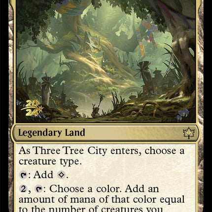 Three Tree City [Bloomburrow Prerelease Promos]