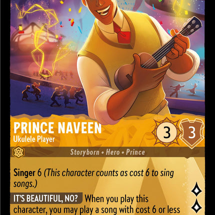 Prince Naveen - Ukulele Player (3/204) [Shimmering Skies]