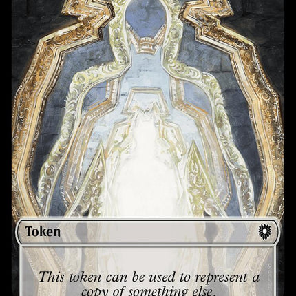 Otter // Copy Double-Sided Token [Bloomburrow Tokens]