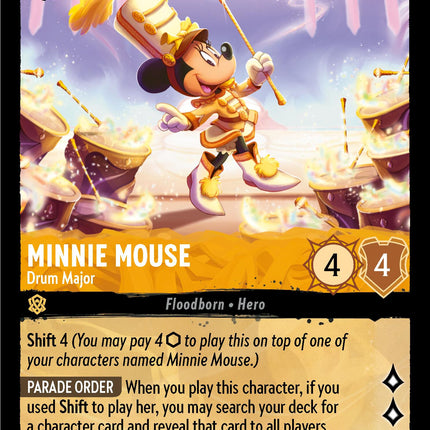 Minnie Mouse - Drum Major (15/204) [Shimmering Skies]