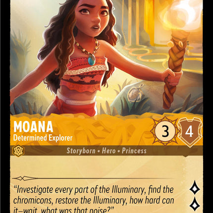 Moana - Determined Explorer (18/204) [Shimmering Skies]