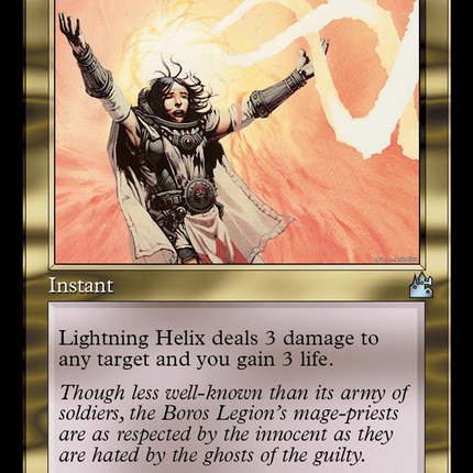 Lightning Helix (Retro Frame) [Ravnica Remastered]