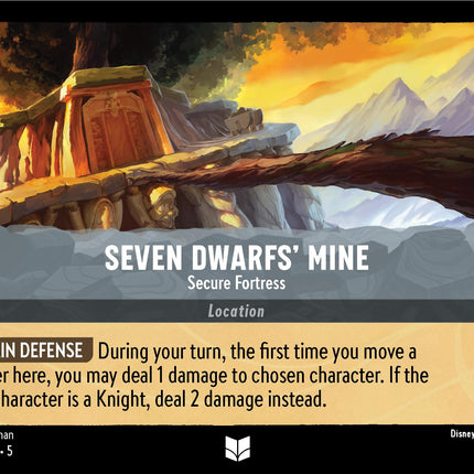 Seven Dwarfs' Mine - Secure Fortress (204/204) [Shimmering Skies]