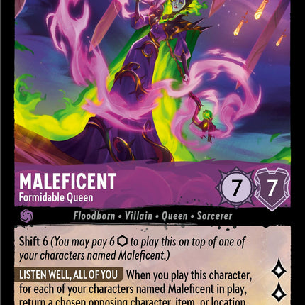 Maleficent - Formidable Queen (35/204) [Shimmering Skies]