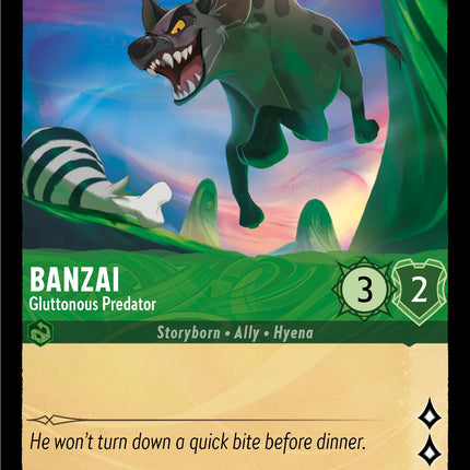 Banzai - Gluttonous Predator (80/204) [Shimmering Skies]