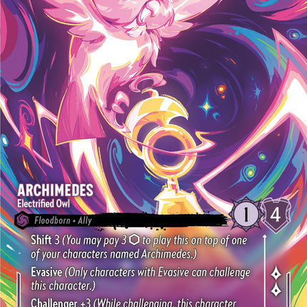 Archimedes - Electrified Owl (Enchanted) (208/204) [Shimmering Skies]