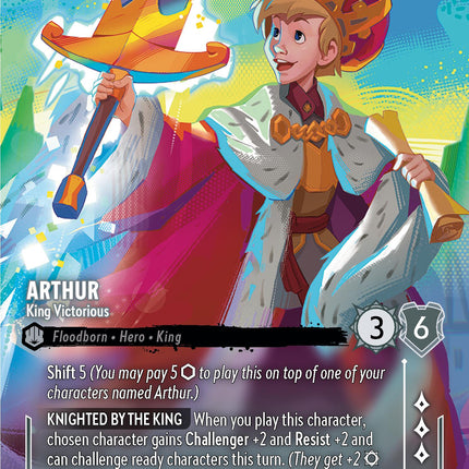 Arthur - King Victorious (Enchanted) (221/204) [Shimmering Skies]