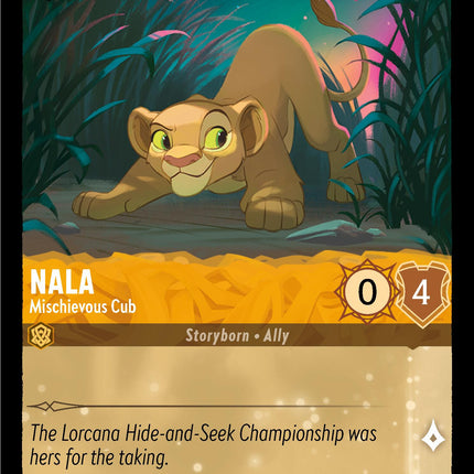 Nala - Mischievous Cub (3) [Promo Cards]