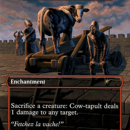 Cow-tapult - Goblin Bombardment [Secret Lair Drop Series]