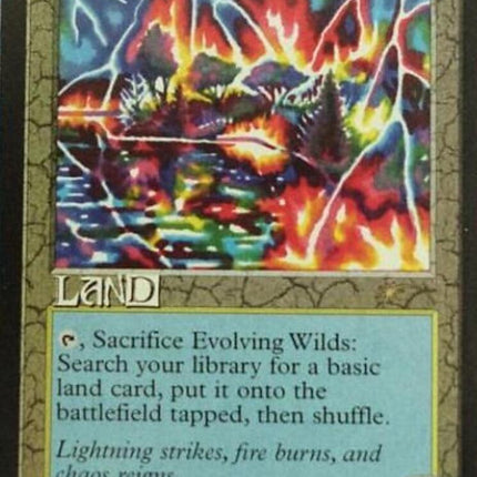 Evolving Wilds (Rainbow Foil) [Secret Lair Drop Series]