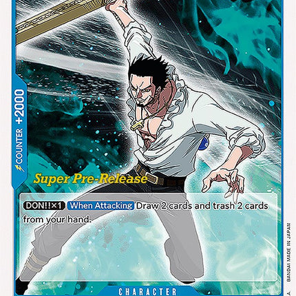 Dracule Mihawk [Super Pre-Release Starter Deck: The Seven Warlords of the Sea]
