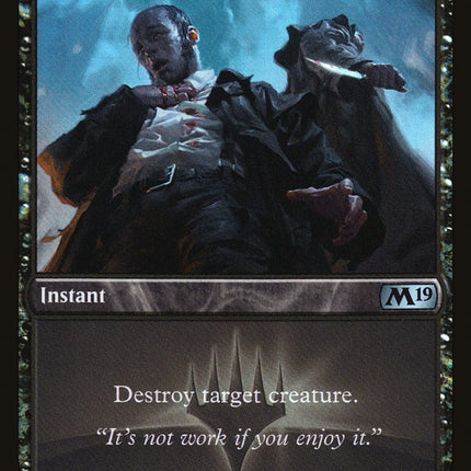 Murder (FNM) [Core Set 2019 Promos]