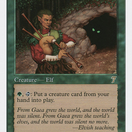 Elvish Piper [Seventh Edition]