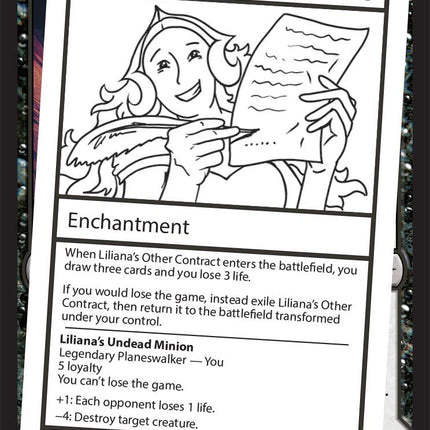 Liliana's Other Contract (double-faced) [Mystery Booster 2 Playtest Cards]