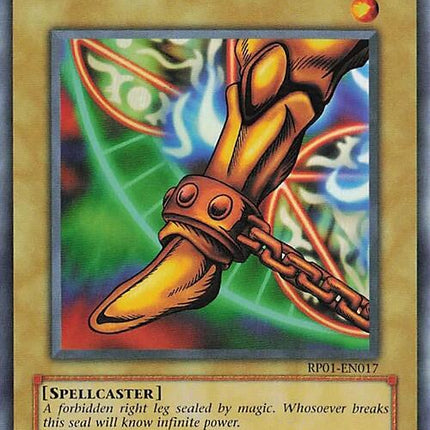 Right Leg of the Forbidden One [RP01-EN017] Rare