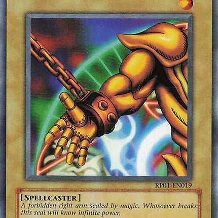 Right Arm of the Forbidden One [RP01-EN019] Rare