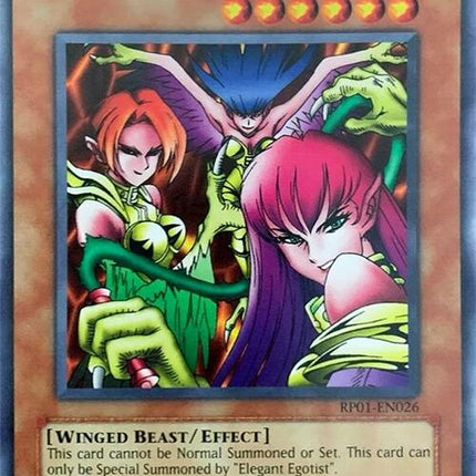 Harpie Lady Sisters [RP01-EN026] Rare
