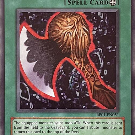 Axe of Despair [RP01-EN051] Rare