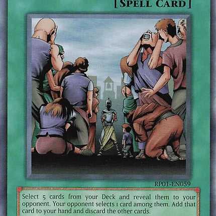 Painful Choice [RP01-EN059] Rare