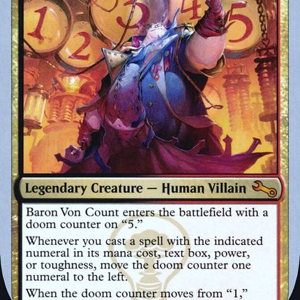 Baron Von Count (Unfinity Foil Edition) [The List]