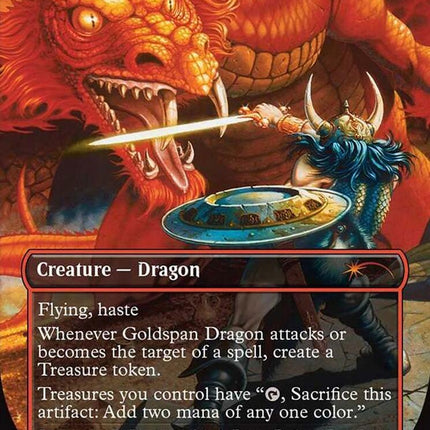 Goldspan Dragon [Secret Lair Drop Series]