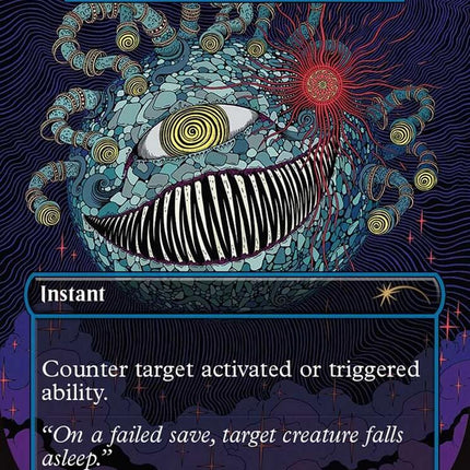 Beholder's Sleep Ray - Stifle [Secret Lair Drop Series]