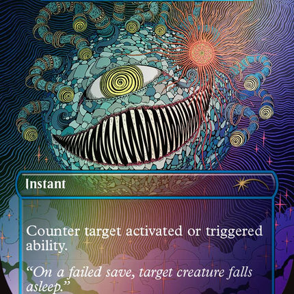 Beholder's Sleep Ray - Stifle (Rainbow Foil) [Secret Lair Drop Series]