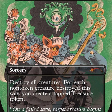 Beholder's Petrification Ray - Blood Money [Secret Lair Drop Series]