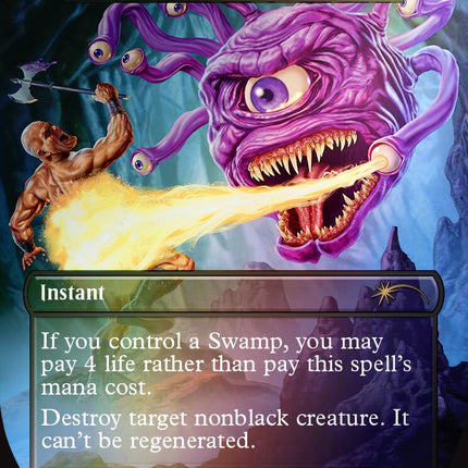 Beholder's Death Ray - Snuff Out (Rainbow Foil) [Secret Lair Drop Series]