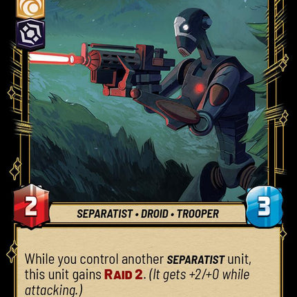 Separatist Commando (180/257) (180/257) [Twilight of the Republic]