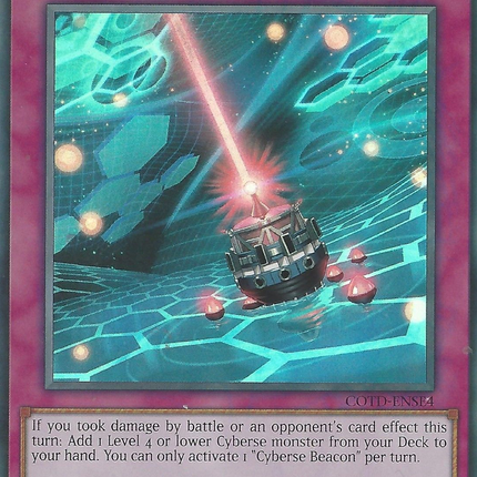 Cyberse Beacon [COTD-ENSE4] Super Rare