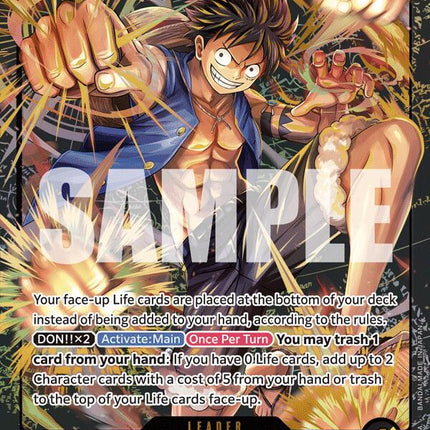 Monkey.D.Luffy (Premium Card Collection -Leader Collection-) [One Piece Promotion Cards]