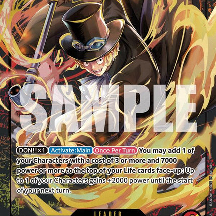 Sabo (Premium Card Collection -Leader Collection-) [One Piece Promotion Cards]