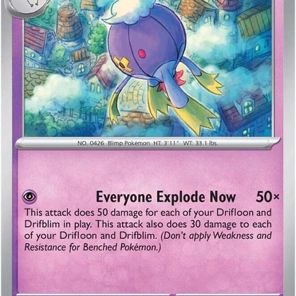 Drifblim (061/142) [Scarlet & Violet: Stellar Crown]