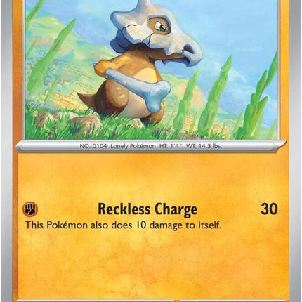 Cubone (072/142) [Scarlet & Violet: Stellar Crown]