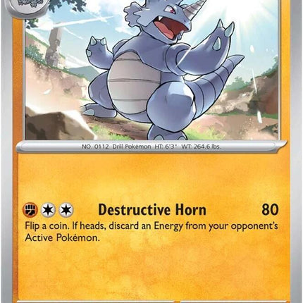 Rhydon (075/142) [Scarlet & Violet: Stellar Crown]