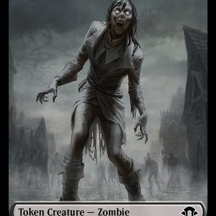 Zombie // Energy Reserve Double-Sided Token [Modern Horizons 3 Tokens]