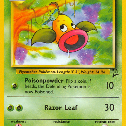 Weepinbell (64/130) [Base Set 2]