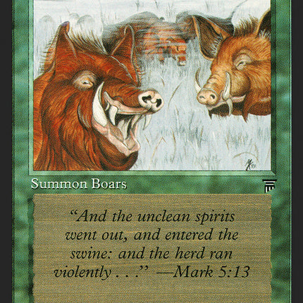 Durkwood Boars [Legends]