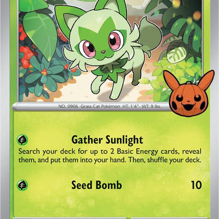 Sprigatito (012/193) [Trick or Trade 2024]