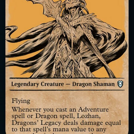 Lozhan, Dragons' Legacy (Showcase) [Commander Legends: Battle for Baldur's Gate]