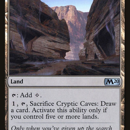 Cryptic Caves [Core Set 2020]