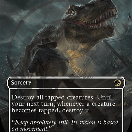 Don't Move (Emblem) (Borderless) [Jurassic World Collection Tokens]