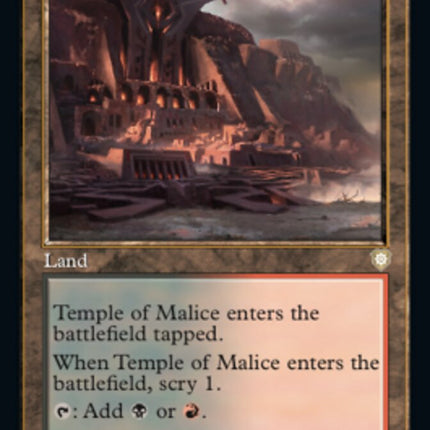 Temple of Malice (Retro) [The Brothers' War Commander]